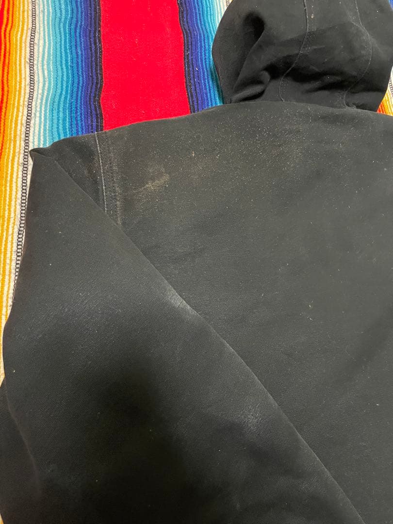 USA製 Carhartt Active Jacket black fade M