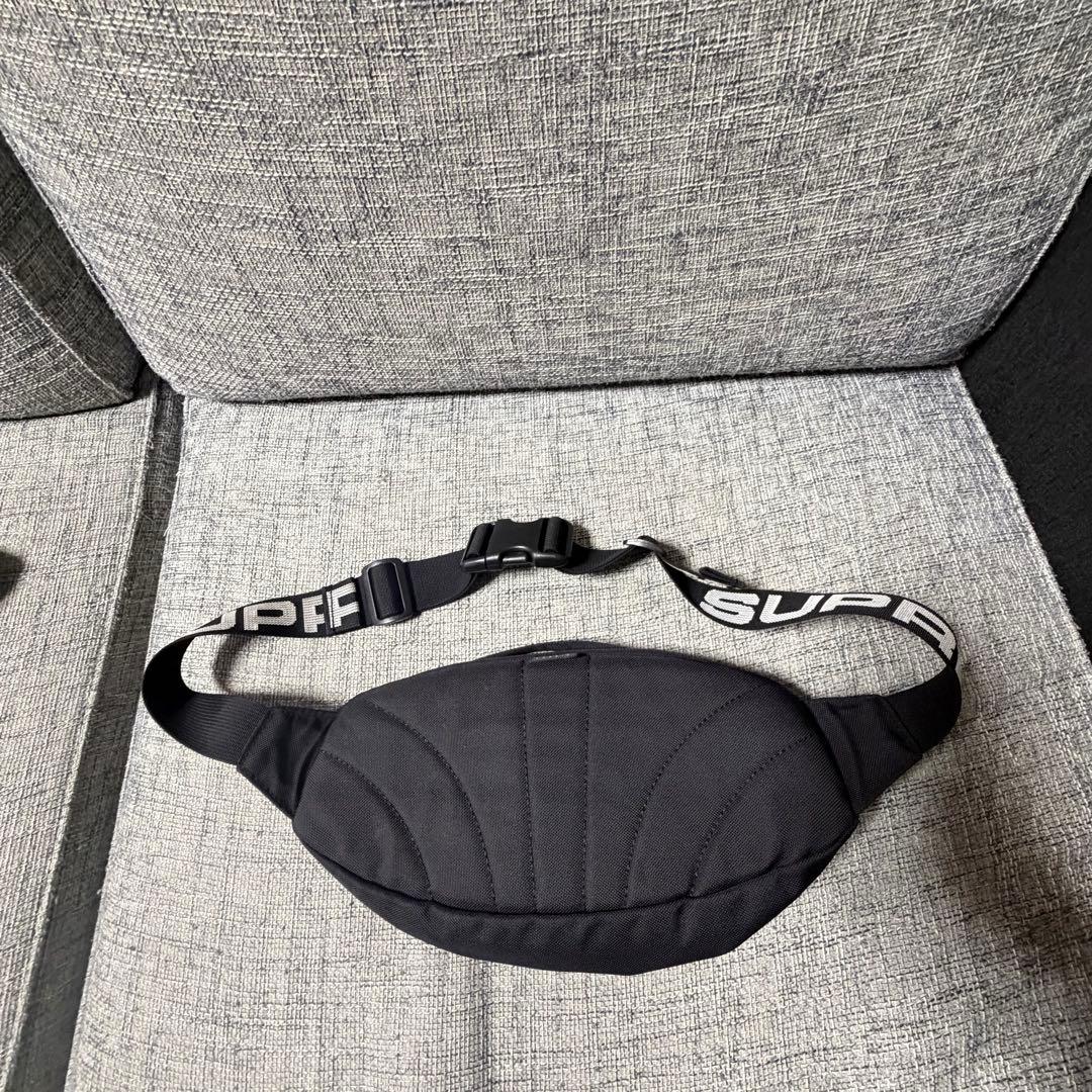 シュプリーム 2018ss ウエストバッグ 黒