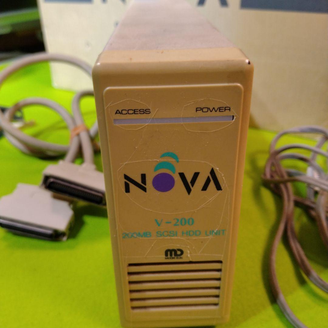 N*i様 ◆外付けSCSIハードディスク 200M 緑電子+MO