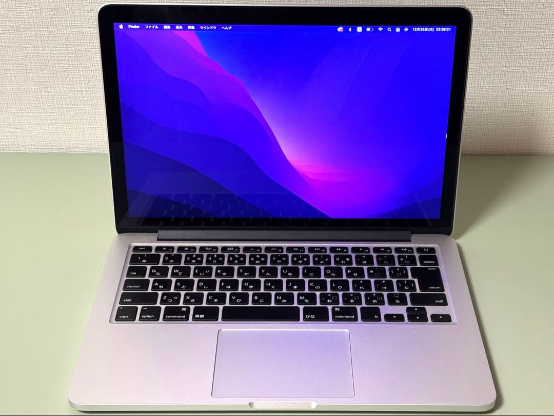 A*s様 MacBook pro 13インチ 2015 Core i7/8GB/