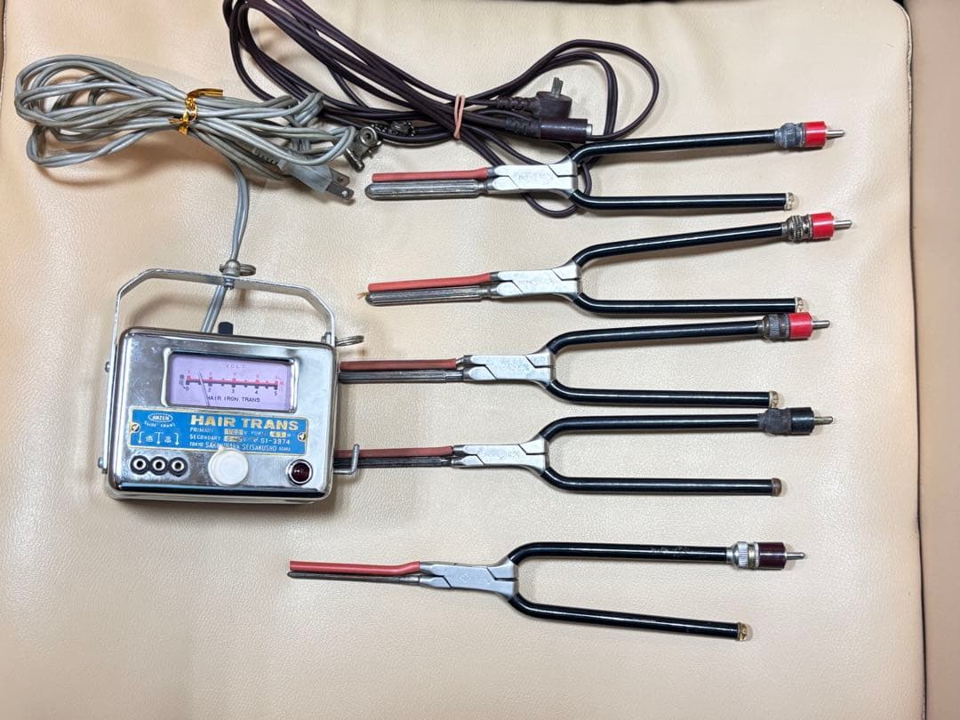 絶版ニチリ　シルバーアイロン　8,7,6,4,2.8ミリ　トランス、コード