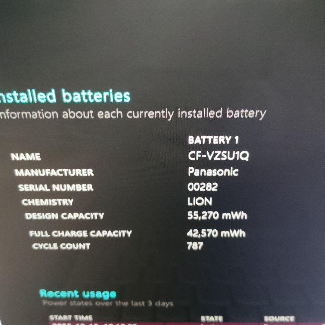 良品 レッツノート FV1 第11世代 i5 16GB 1TB タッチパネル