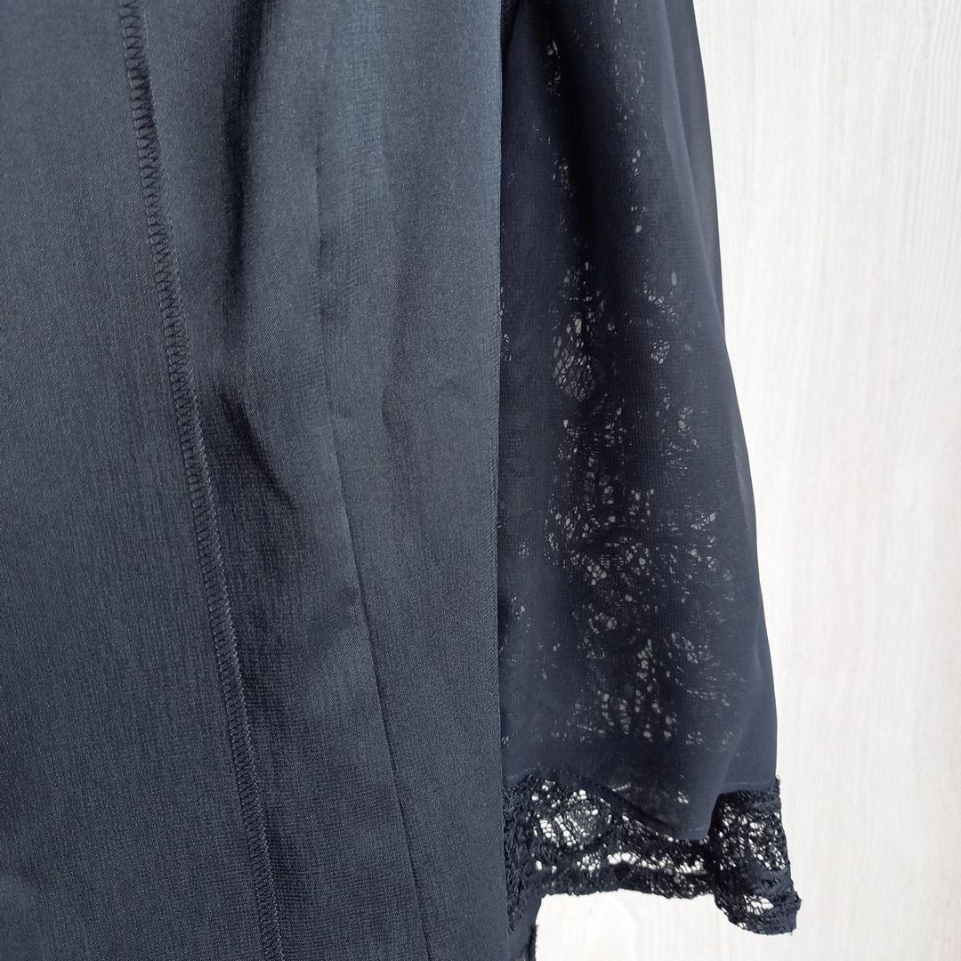 ソワール　レース　ブラウス　9号　新品