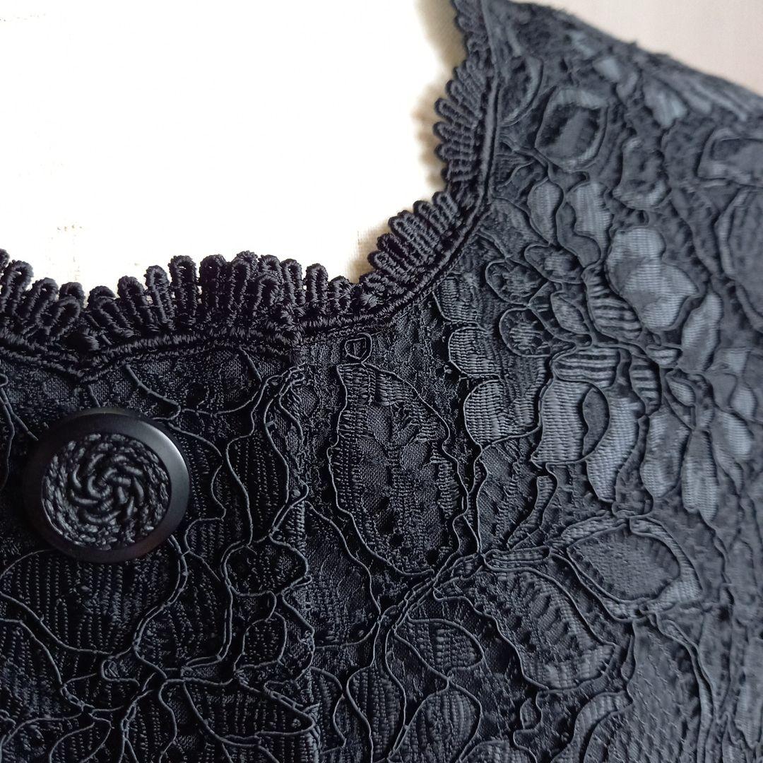 ソワール　レース　ブラウス　9号　新品