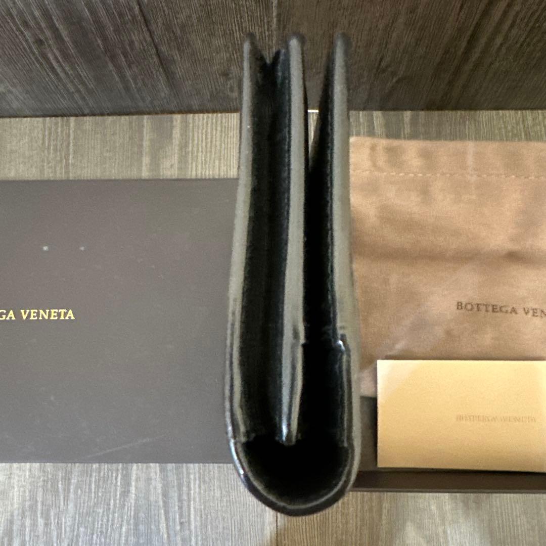 BOTTEGA VENETA 編み込みレザー長財布 ボッテガヴェネタ
