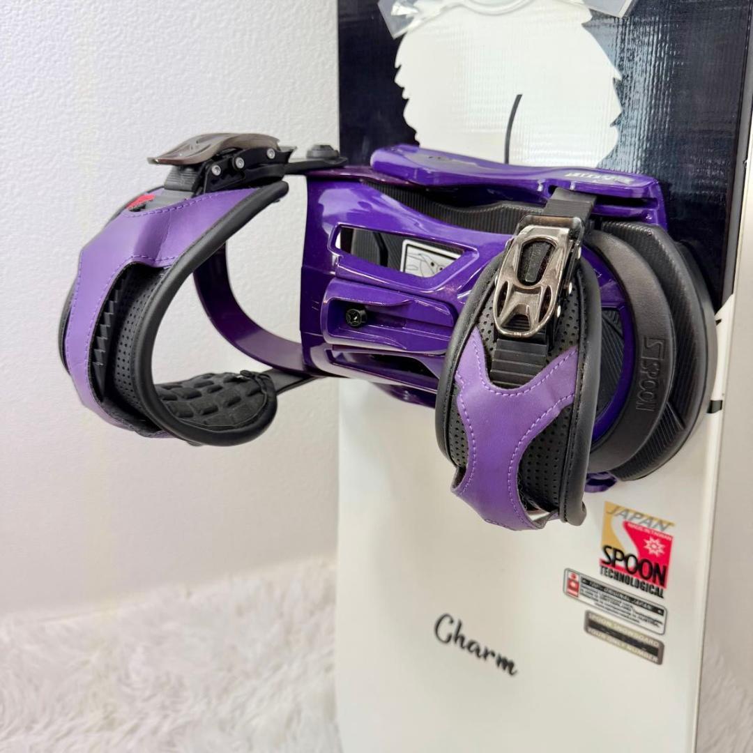 【美品】Spoon Charm 142cm スノーボード パンダ 9129