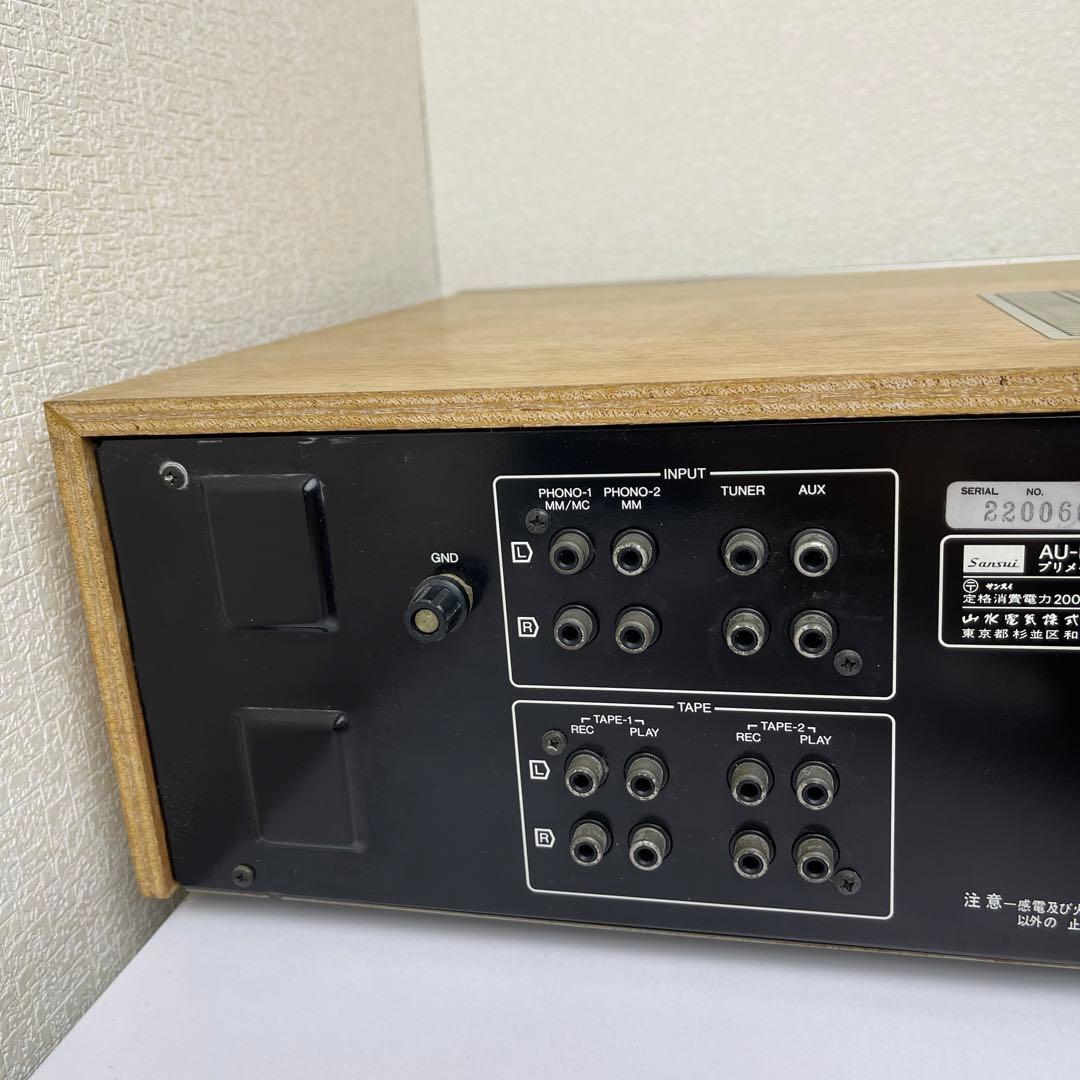 ジャンク　Sansui AU-D607F プリメインアンプ