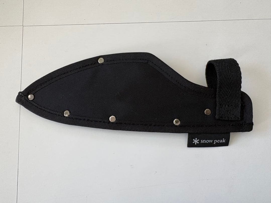 スノーピーク　ポイントギフト ブラック出刃包丁
