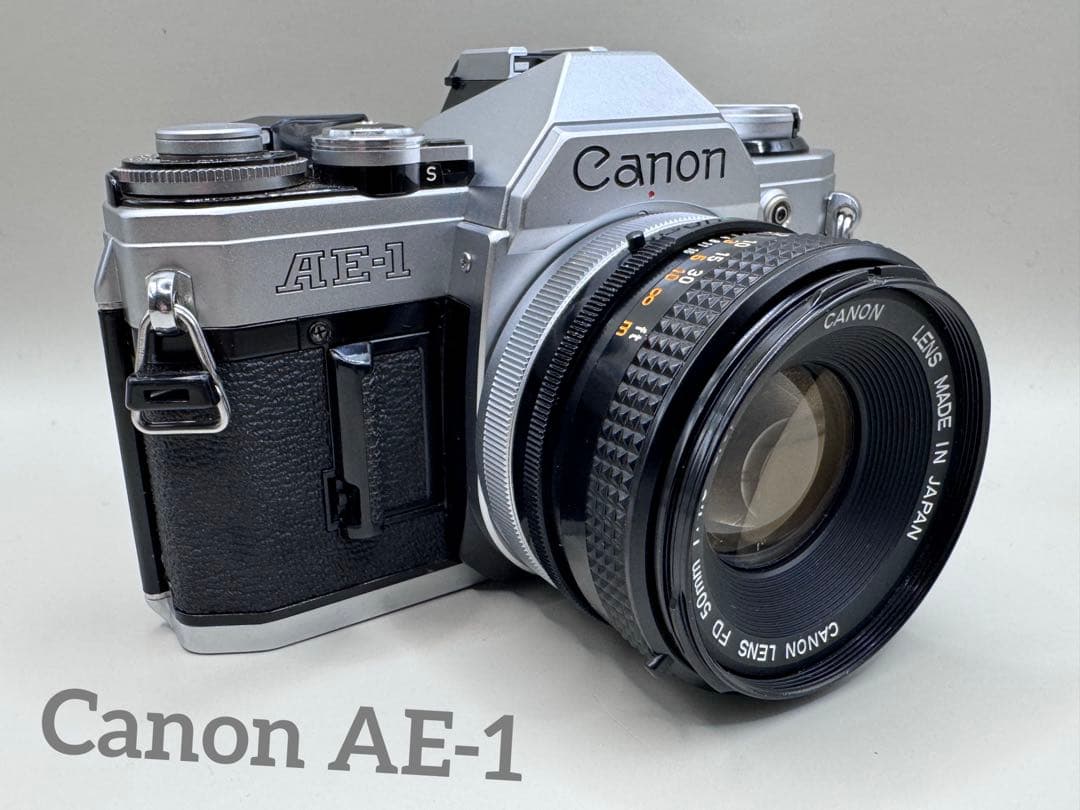 【ジャンク】 Canon AE-1 / FD 50mm f1.8 S.C.