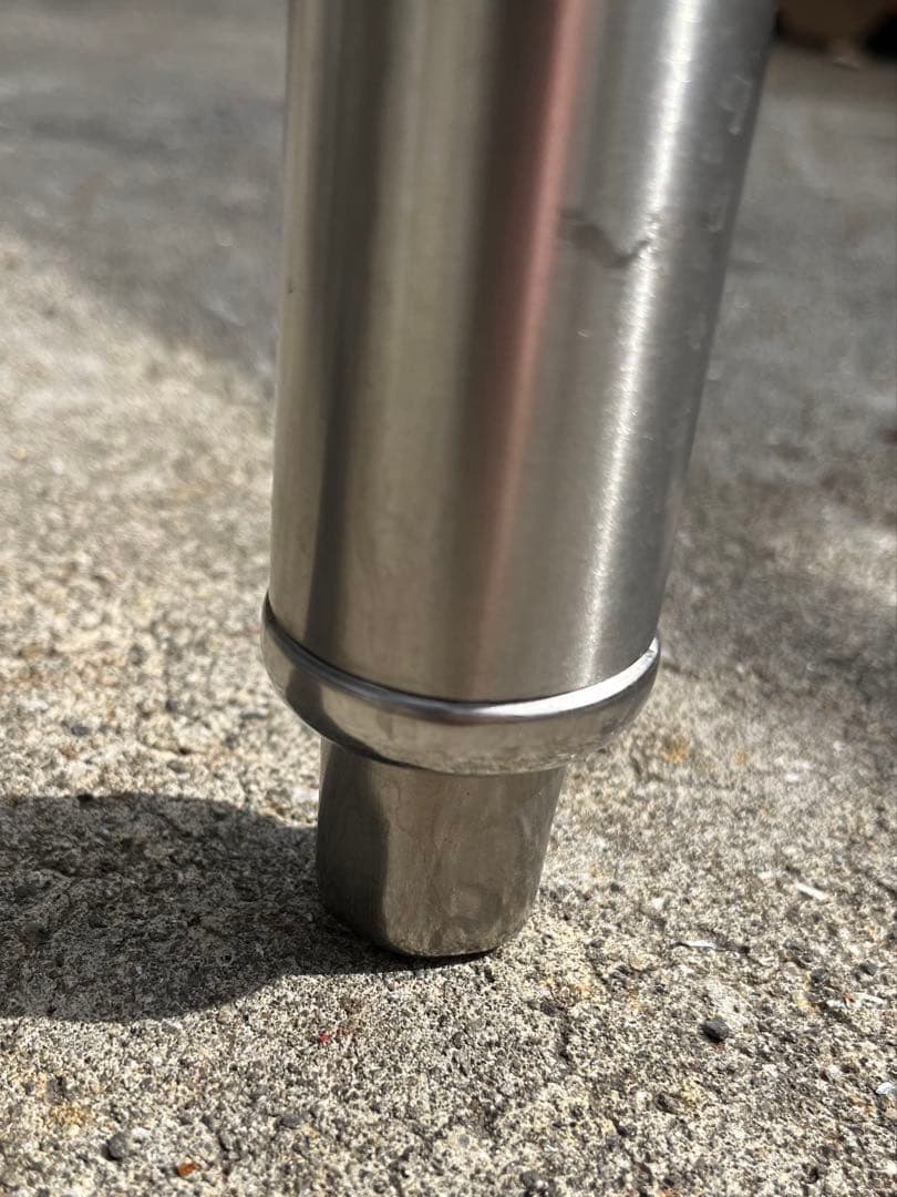 ステンレス作業台　引き出し付き　650×600×780