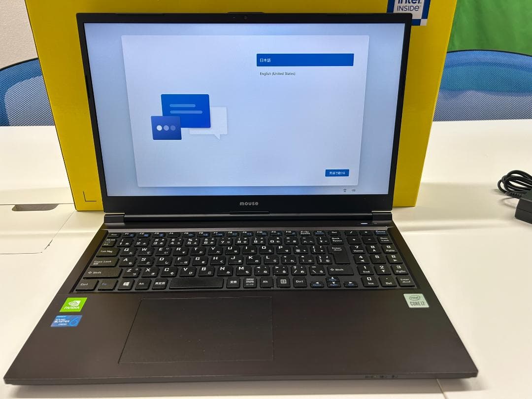 mouse クリエイター向けノートPC NVIDIA GPU Win11Pro