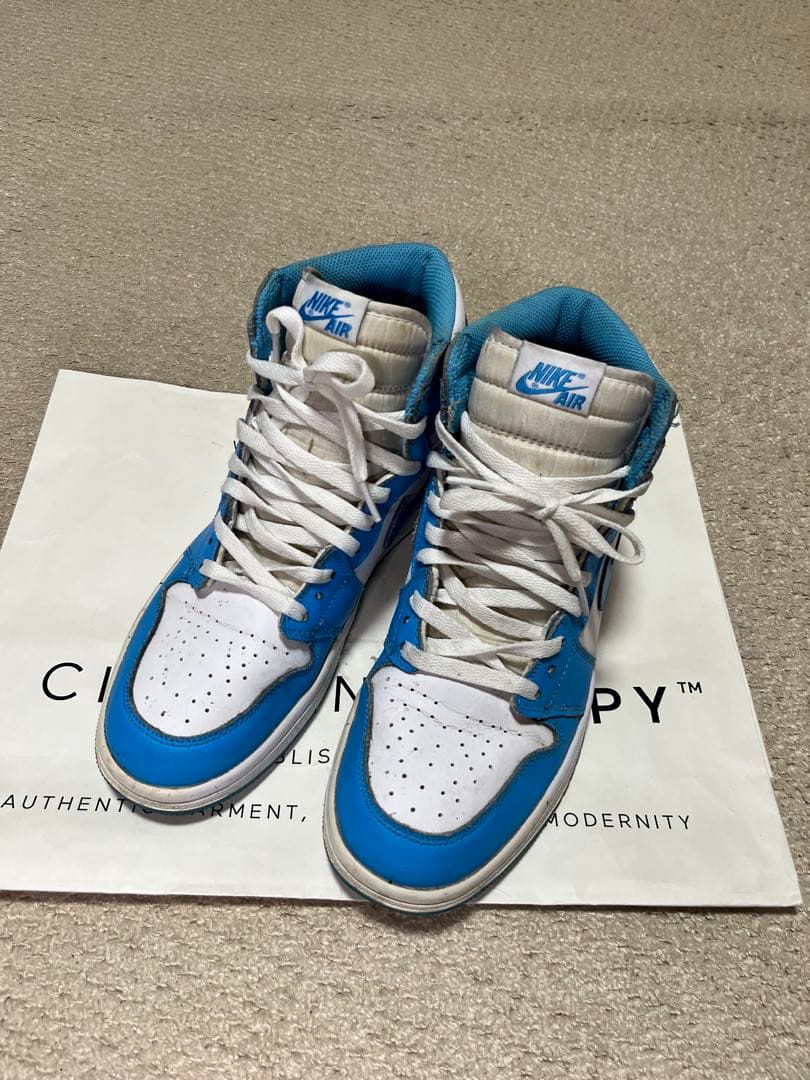 ナ*ニ様 NIKE AIR JORDAN 1 HIGH OG“UNC”
