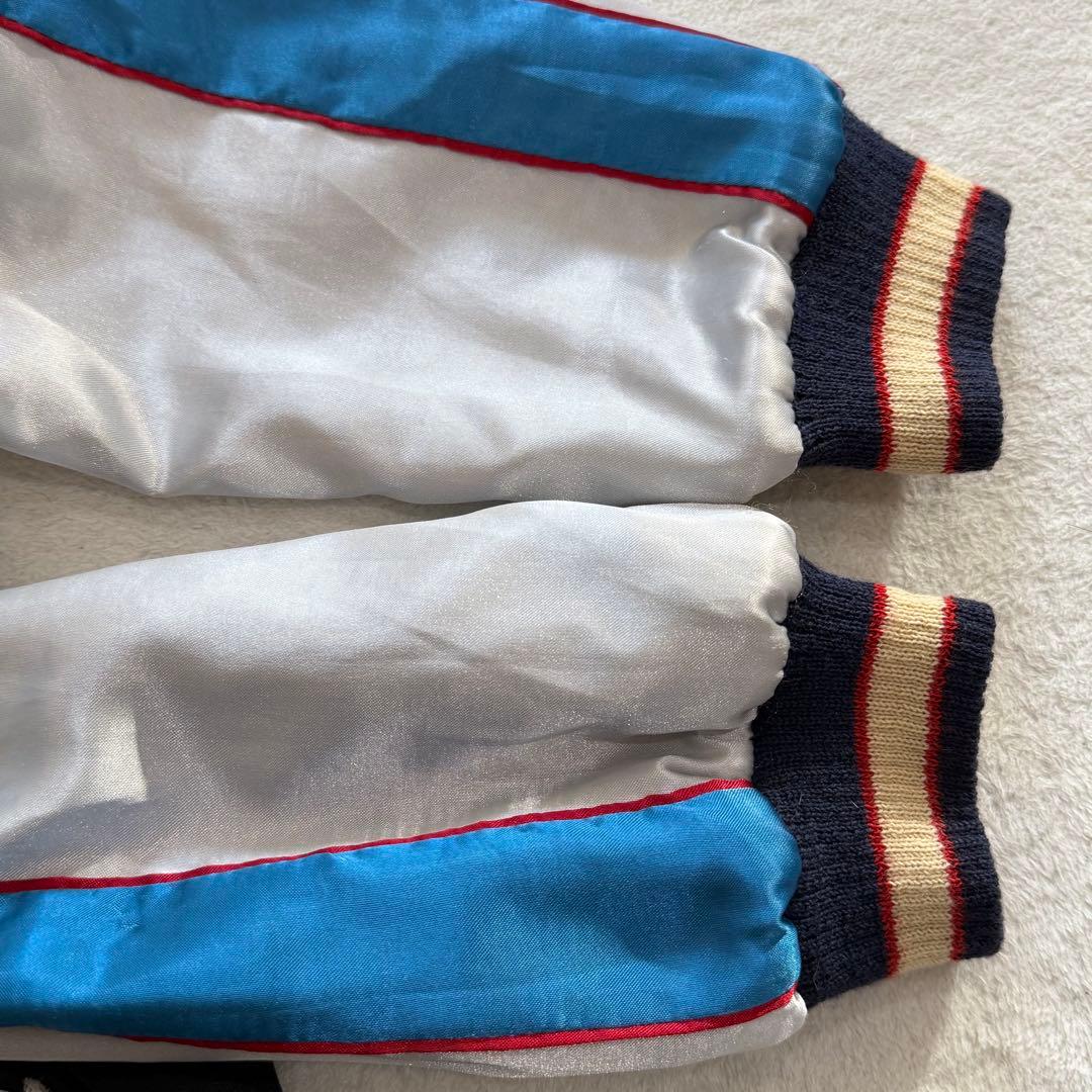 ビームスボーイ　スカジャン　リバーシブル　別珍　サテン　虎　刺繍　テーラー東洋