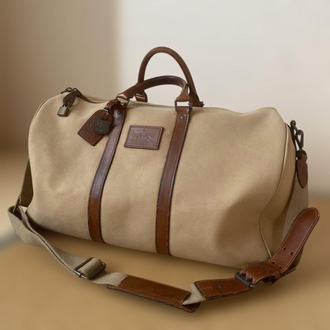 【オールド】Polo Ralph Lauren サファリ ボストンバッグ