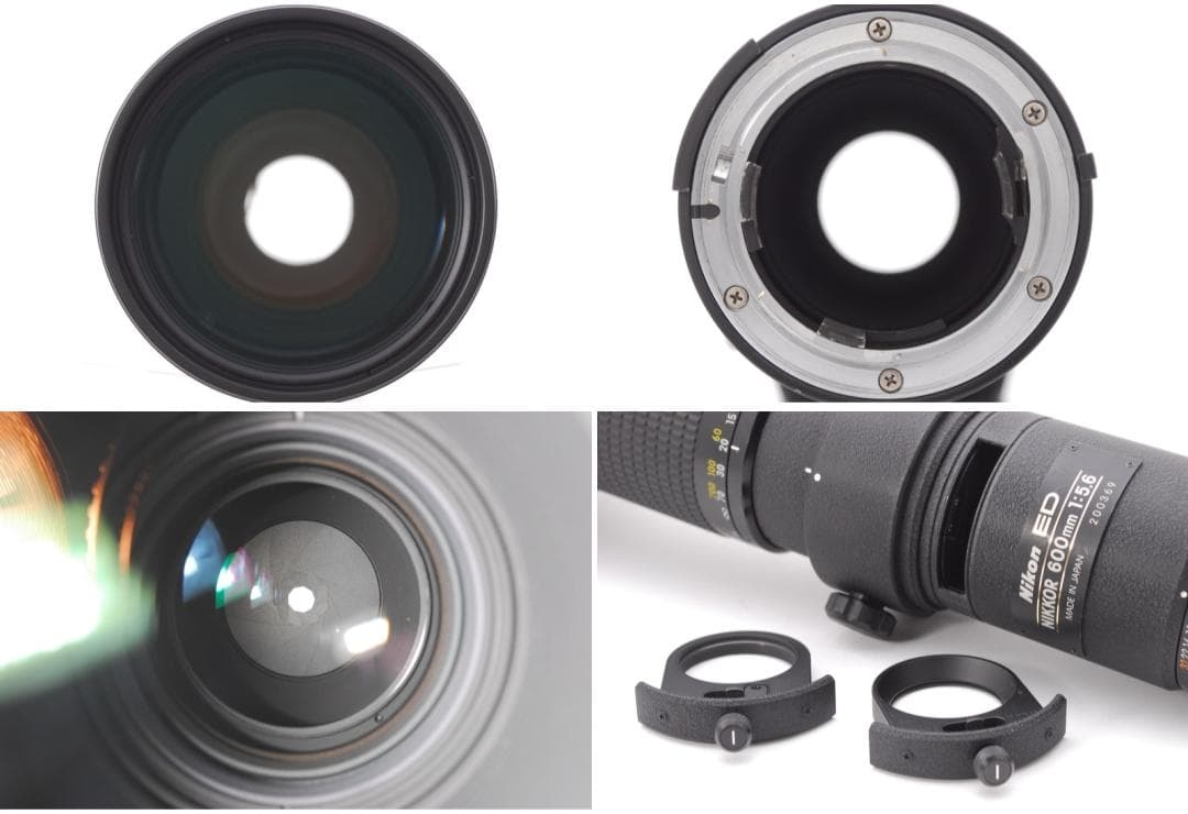 【超美品】Nikon Ai-S ED 600mm f/5.6 レンズ ケース付