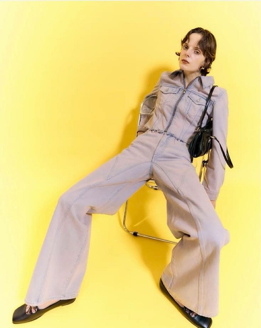 マウジー　SUNBURNED CHEMICAL バギーMOUSSY