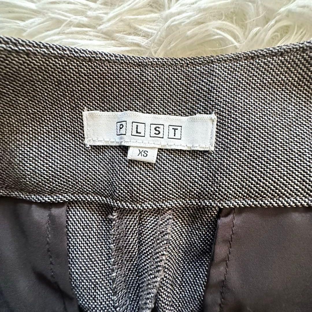 極美品【PLST】プラステ ダブルブレスト セットアップ ブラウン S/XS