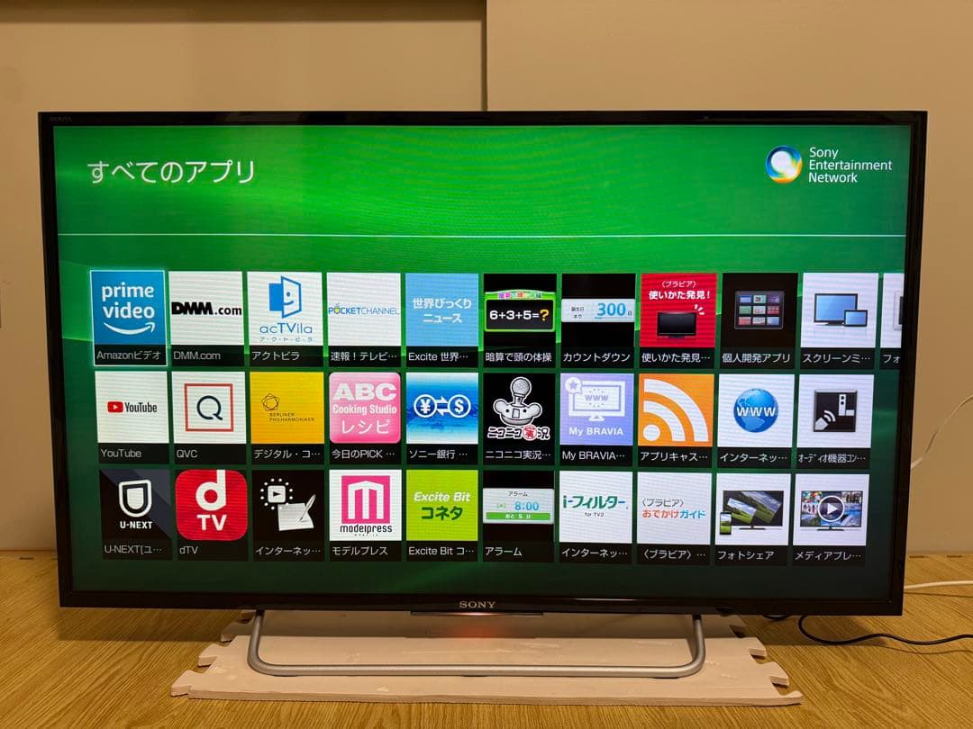 ソニーKJ-40W730C 40型2015年製⭕️上地、BS/CS、動画可テレビ