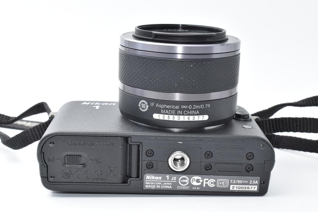 【美品】Nikon 1 J2 ブラック 10-30mmレンズキット