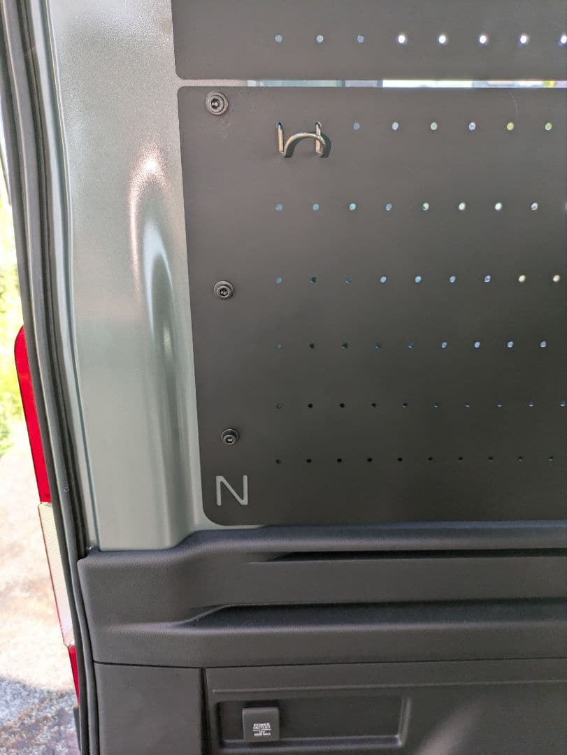 N-VAN パンチングメタルインナーパネル　板厚1.2ミリ　無塗装品　限定1台