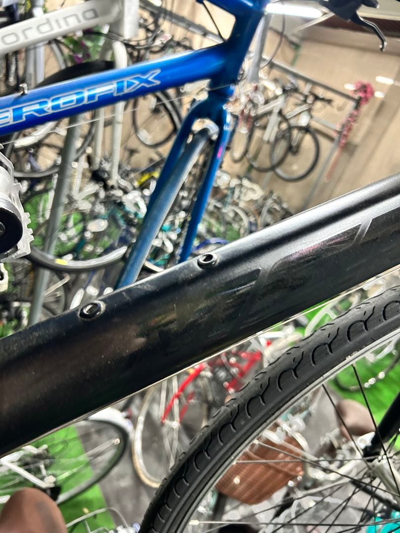 No.37MERIDA 44601D EK85ロードバイク24段変速整備済