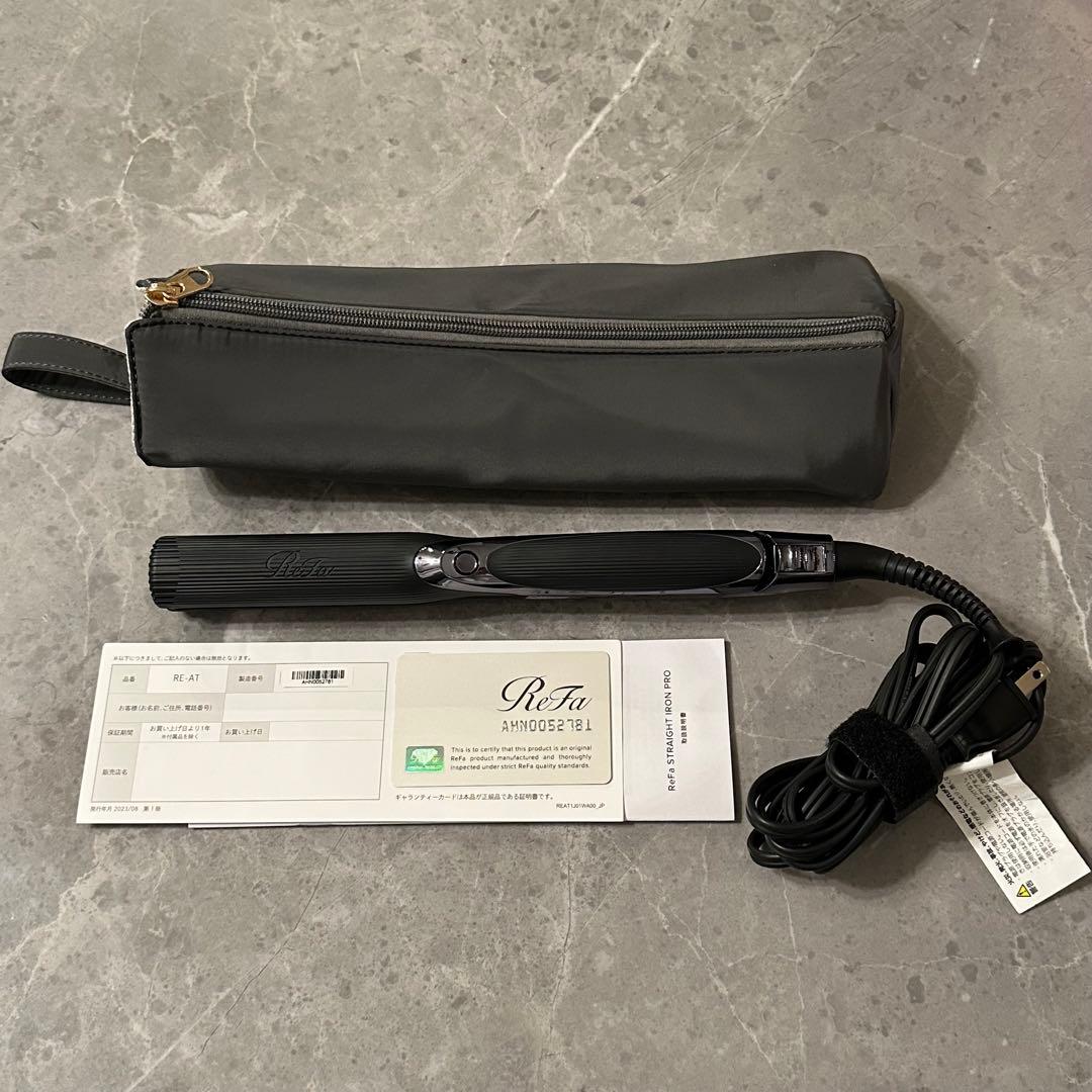 ReFa ストレートヘアアイロン プロ ブラック
