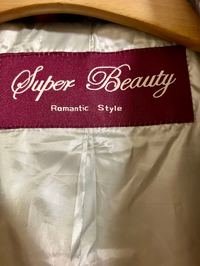 Super Beauty 花柄ダウンジャケット 42