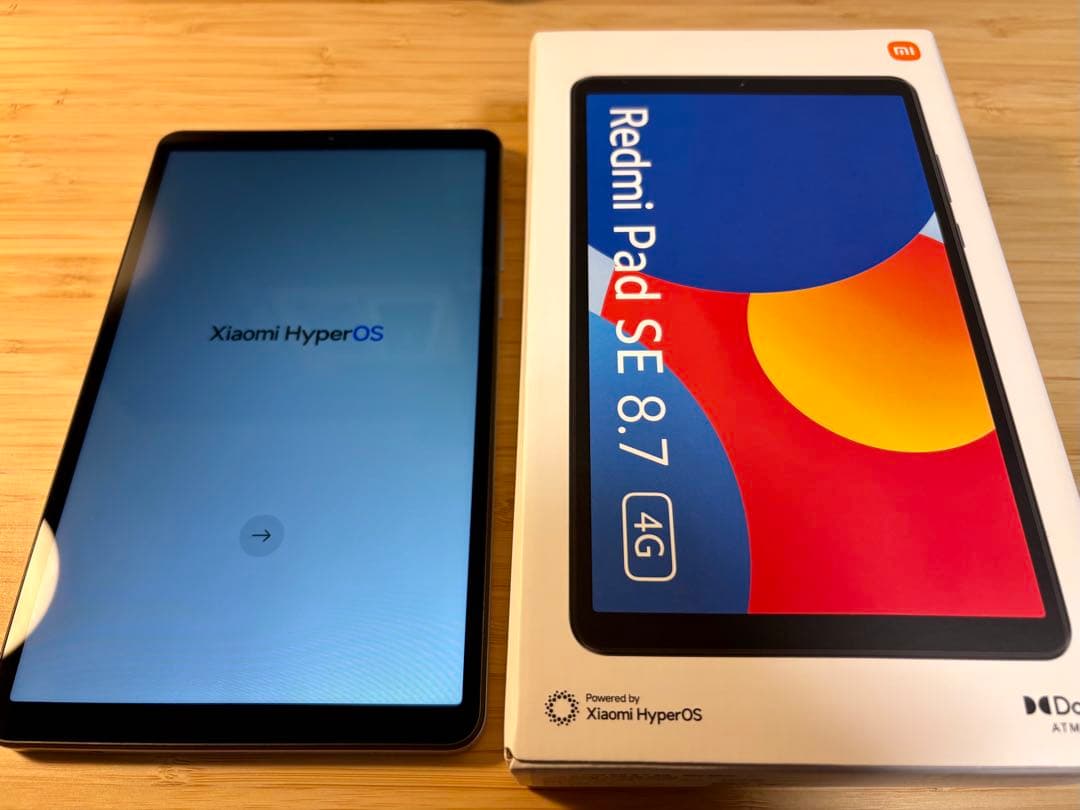 Redmi Pad SE 8.7 4G 128GB ブルー セルラーモデル