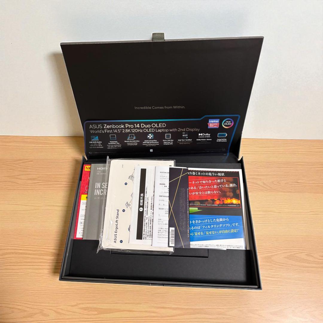 [美品] Zenbook Pro 14 Duo OLED テックブラック