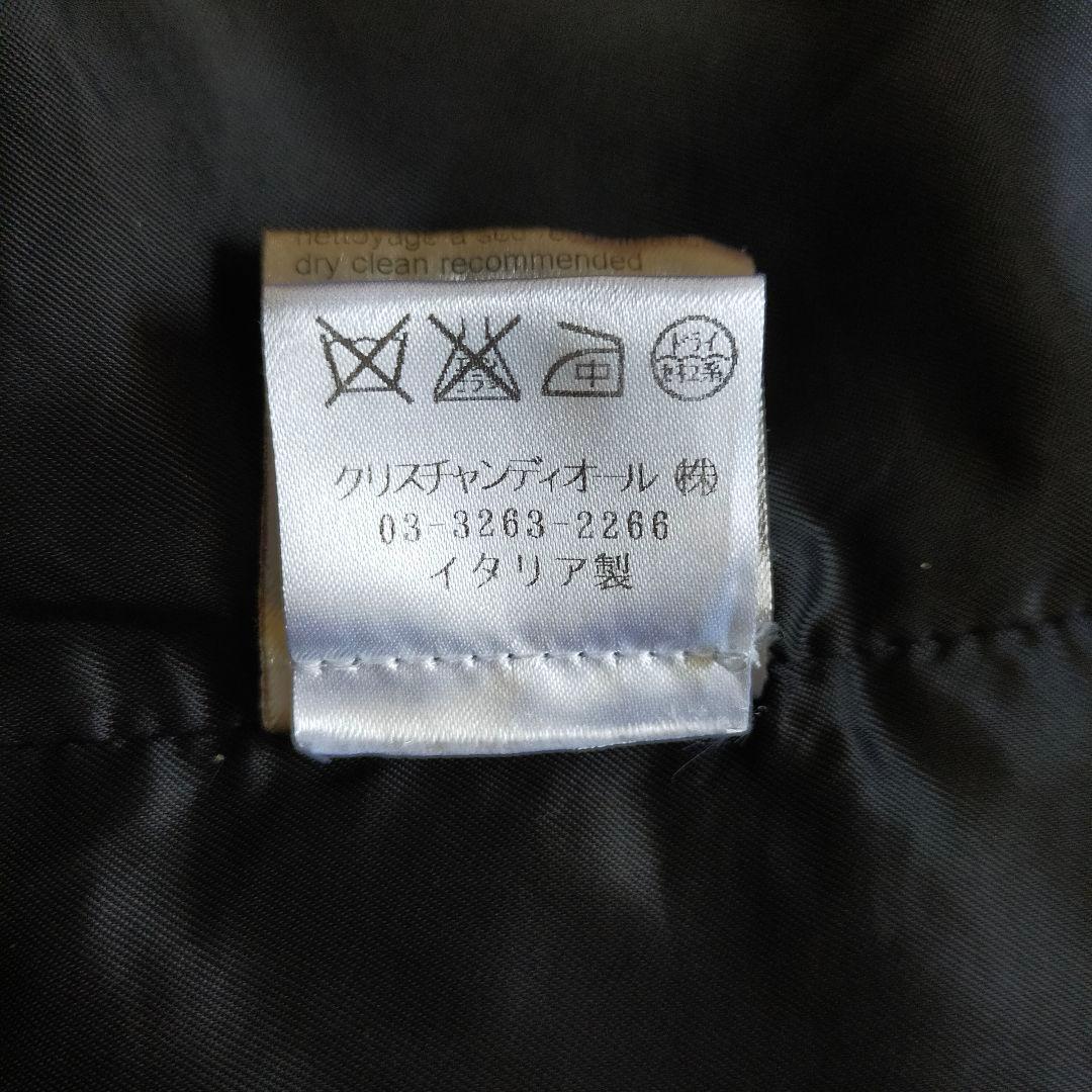 イタリア製　DIOR HOMME　44　テーラードベスト　ジレ　タキシードベスト