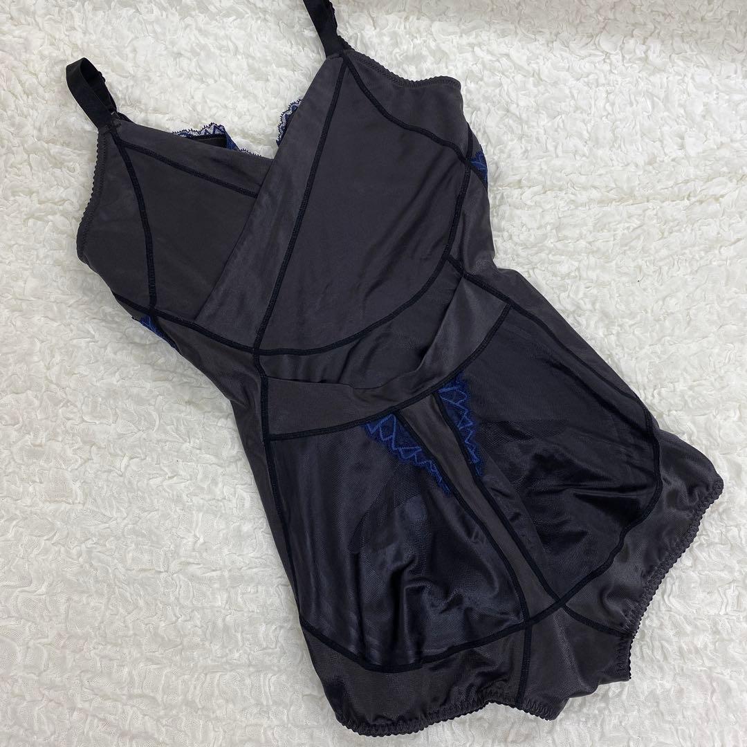 マルコ 補正下着 カーヴィシャス ボディスーツ C75 L T カレスブラック