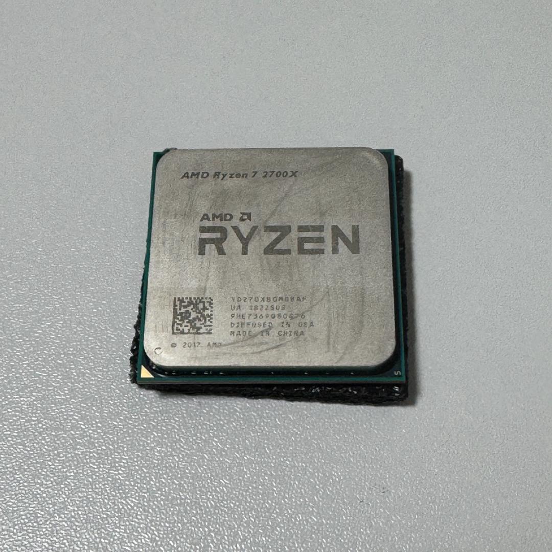 【美品】AMD Ryzen 7 2700X
