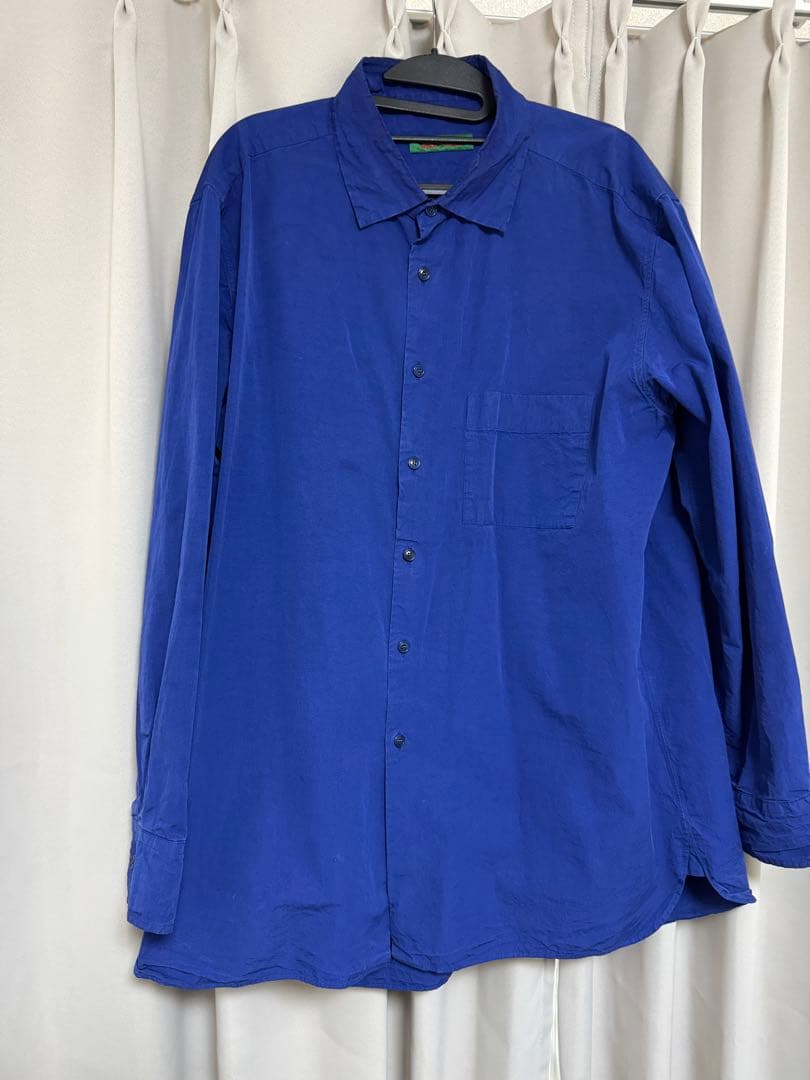 CASEY CASEY/Shirt blue シャツ　ブルー