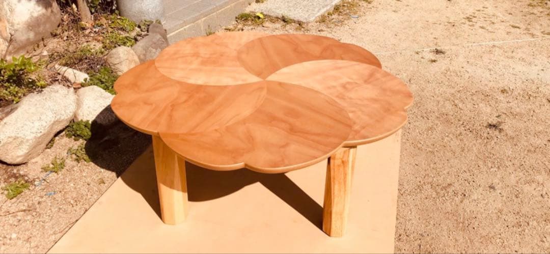 花柄こたつ折りたたみ脚90日本製・ヒーター別売り