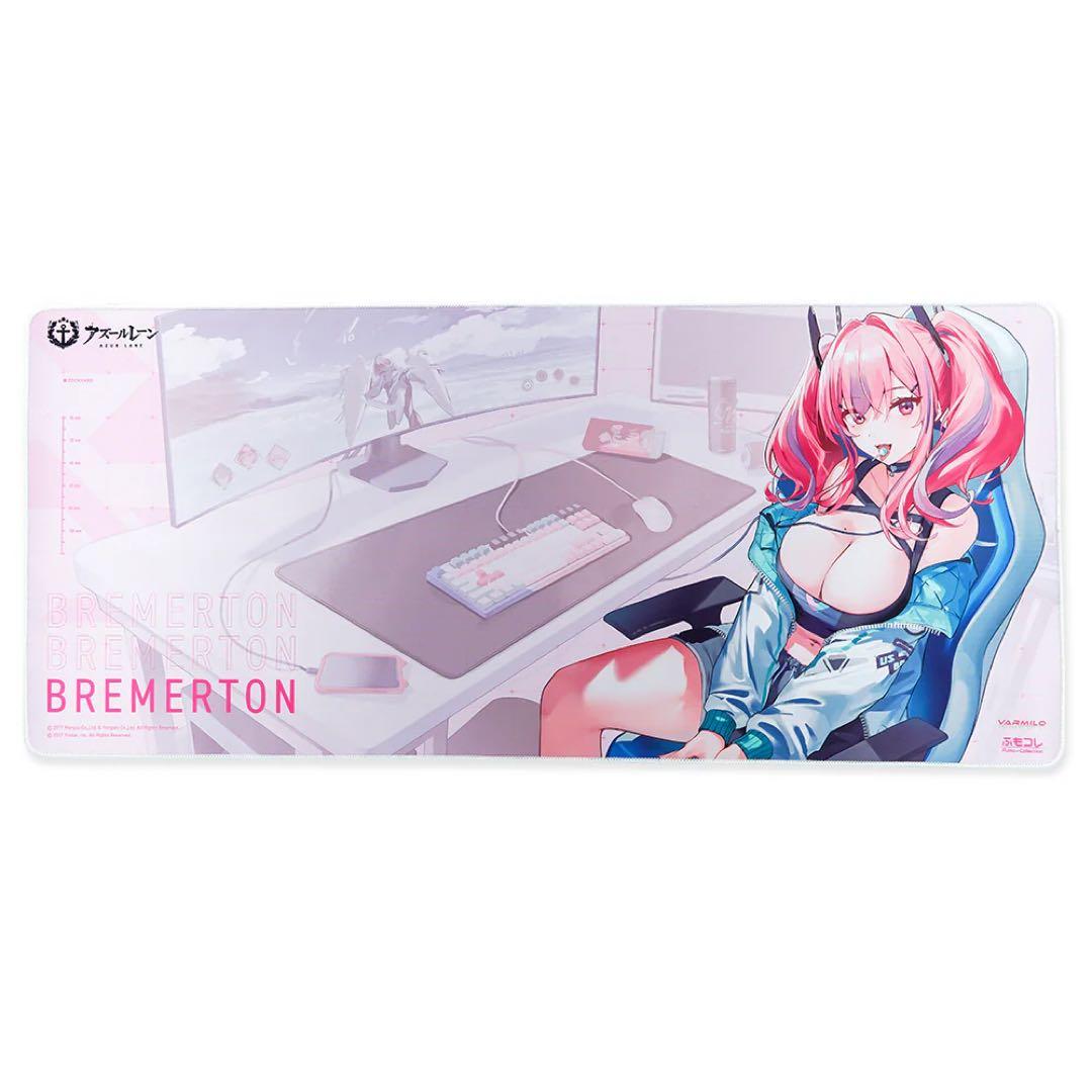 ふもコレ×アズールレーン マウスパッド ブレマートンモデル アズレン 新品未使用