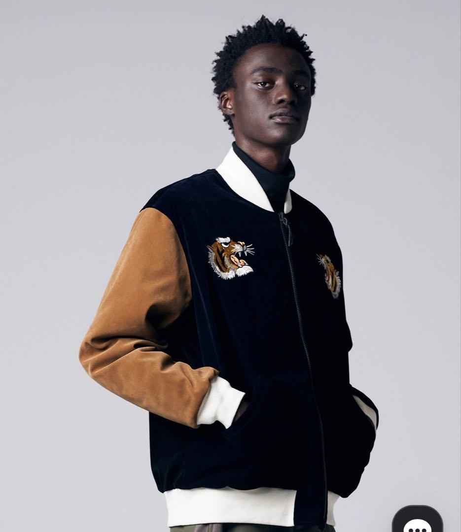 週末限定大特価！TAION♪クレイジー♪ベロアスカジャン♪XXL/ダウン体温