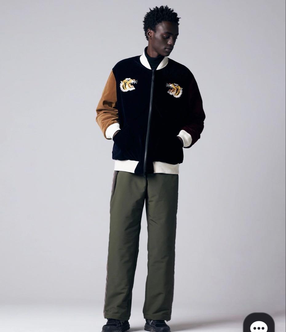 週末限定大特価！TAION♪クレイジー♪ベロアスカジャン♪XXL/ダウン体温