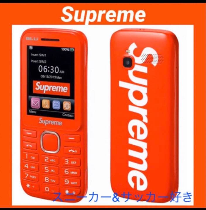Supreme　BLU Burner シュプリーム　バーナーフォン　赤