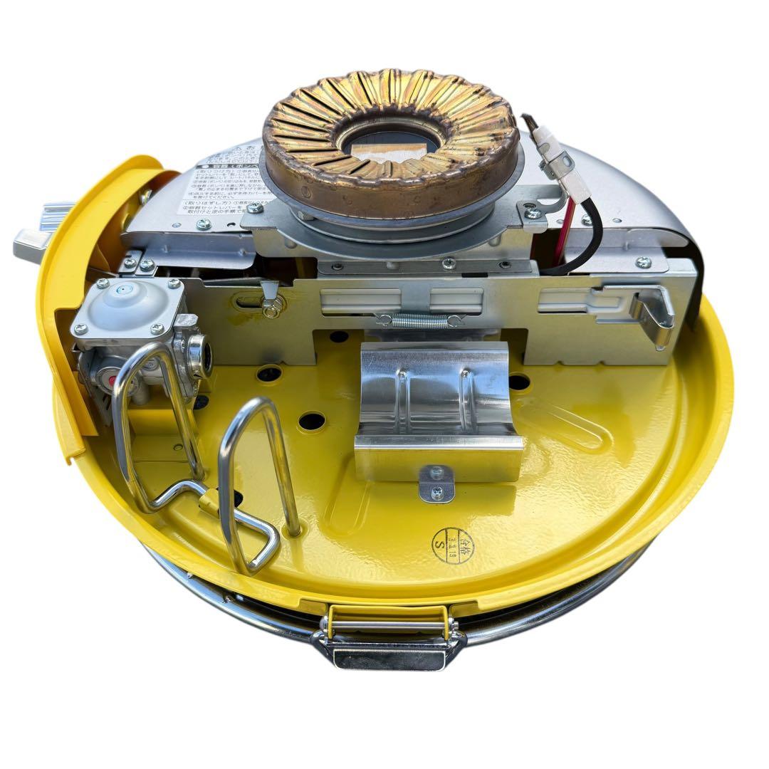 【美品】アラジン ポータブルガスストーブ イエロー SAG-BF02