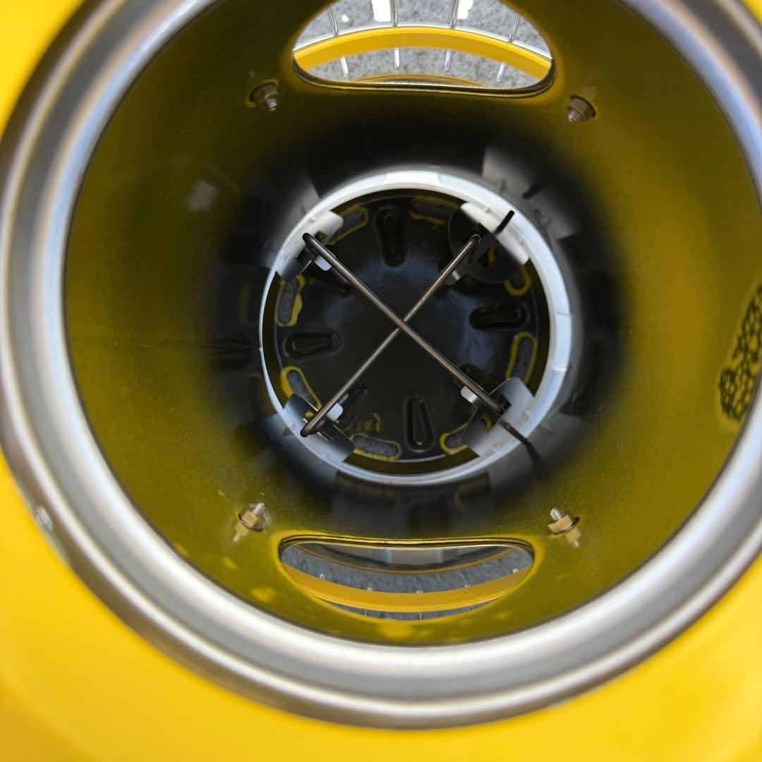 【美品】アラジン ポータブルガスストーブ イエロー SAG-BF02