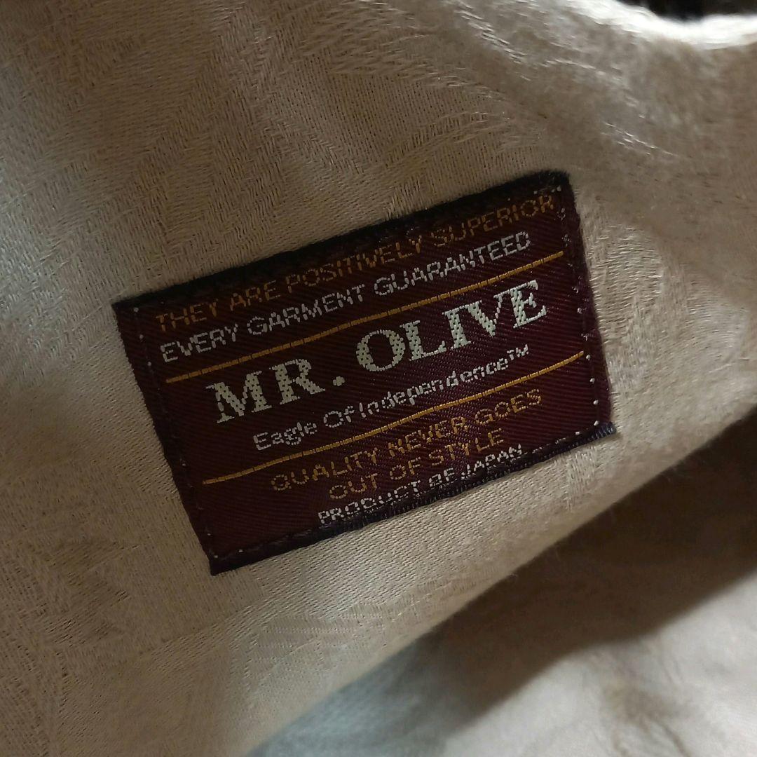 極美品✨MR.OLIVE ミスターオリーブ ME626 レザー トートバッグ 黒