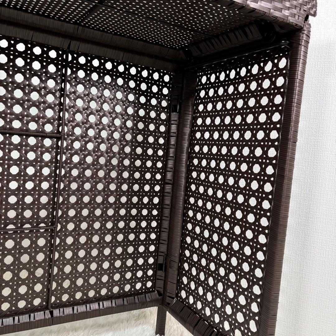 未使用品　cv-950 室外機　エアコン　ブラウン　カバー　ラタン　日光