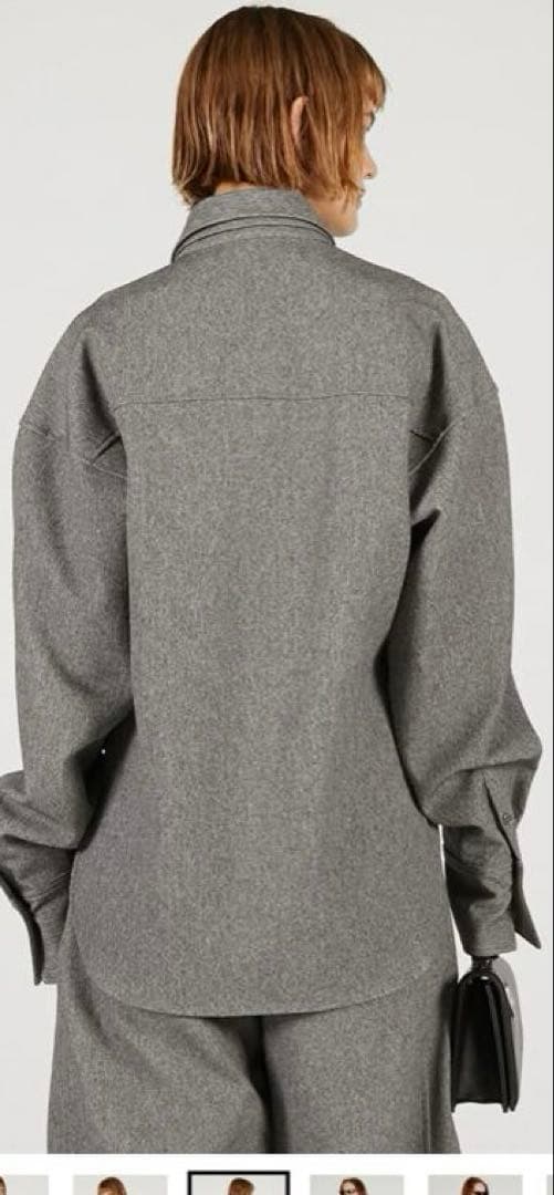 値下げPRANK PROJECT ネクタイ付きシャツ グレー