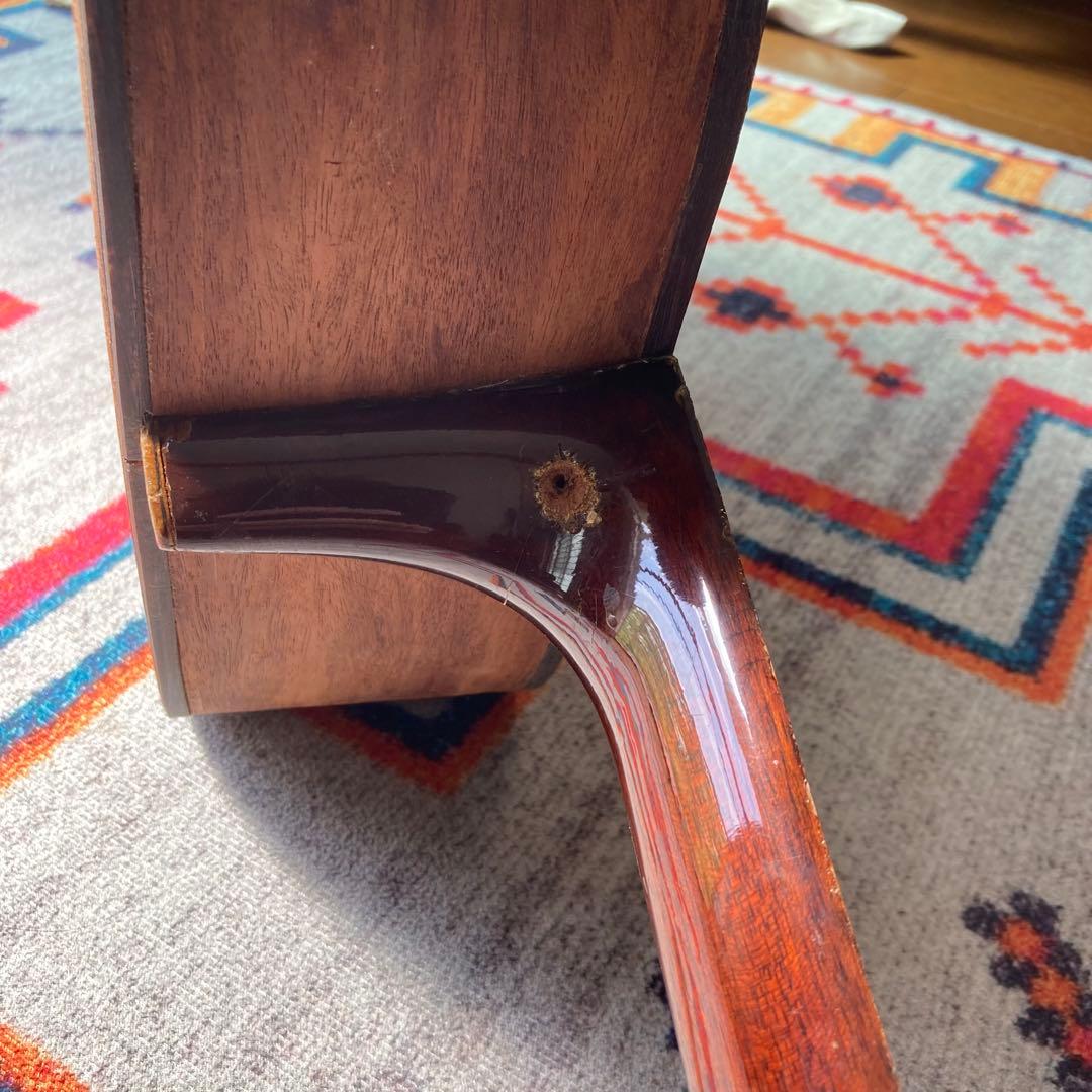 マ*ズ様 ハンドメイドギター　制作途中　ウォルナット　パーツ付き