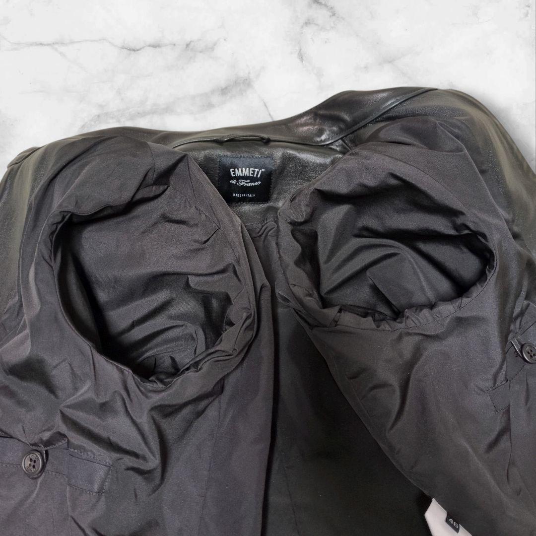 美品✨EMMETI JURI 最高級 シングルライダース 46 GIAPPONE