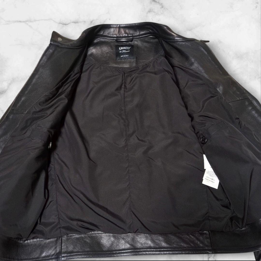 美品✨EMMETI JURI 最高級 シングルライダース 46 GIAPPONE