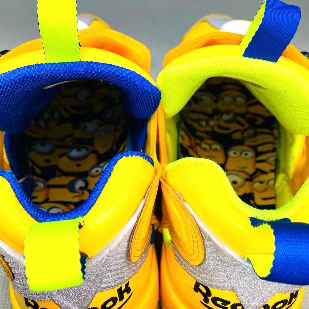 【希少美品】Reebok27.5㌢ポンプフューリーミニオンズ　FY3404 黄色