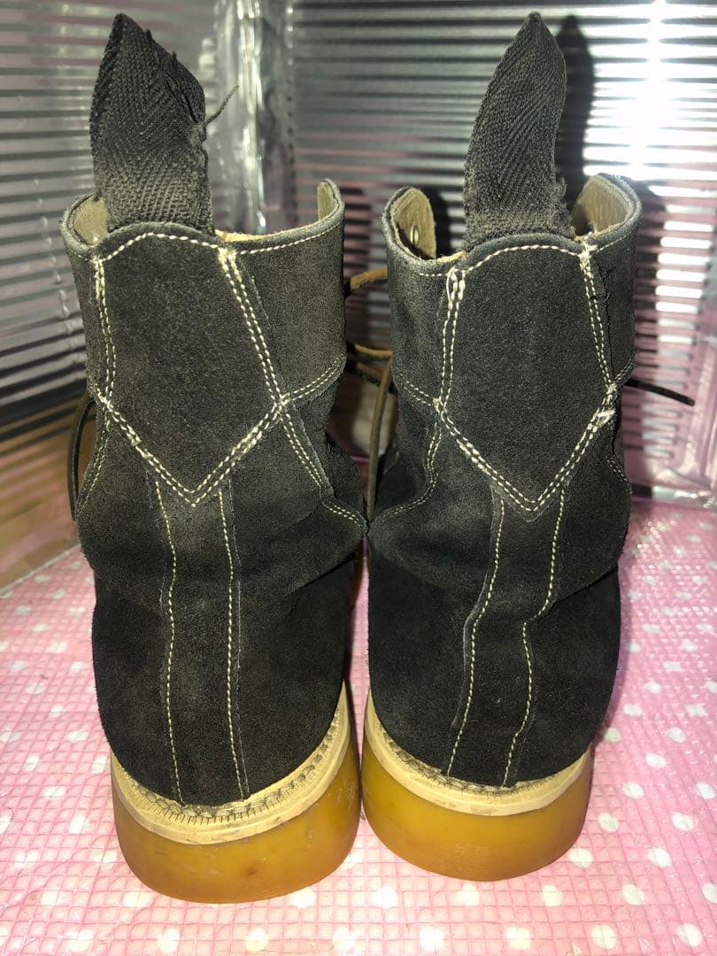 eCox ジョージコックス スエード レースアップブーツ UK5 レア