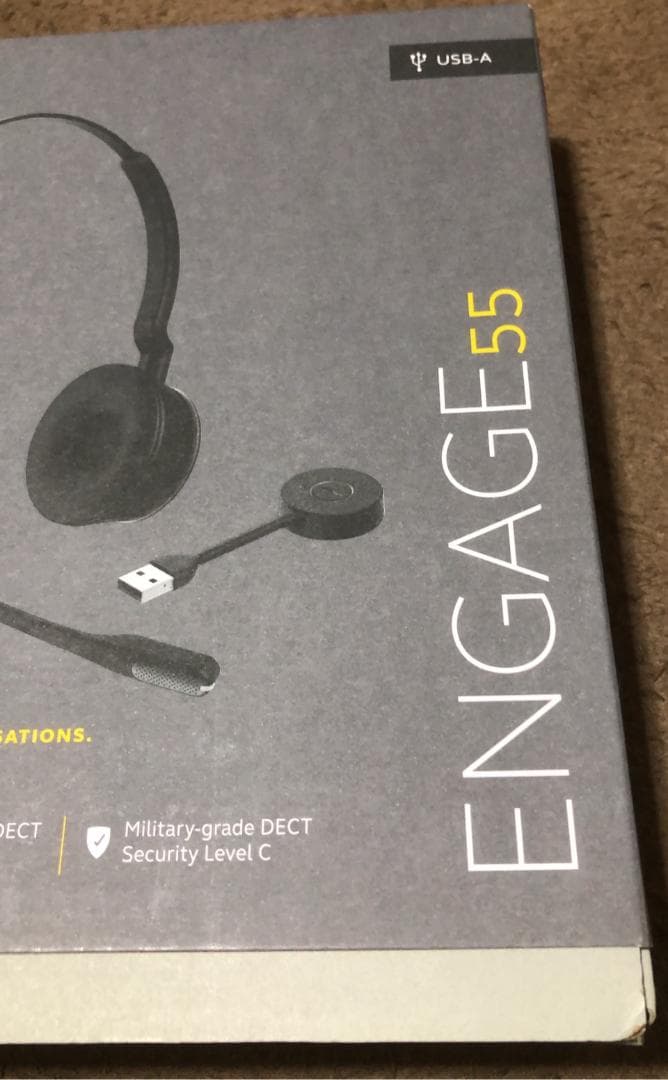 【新品】Jabra ENGAGE 55 　両耳　ワイヤレスヘッドセット【未使用】