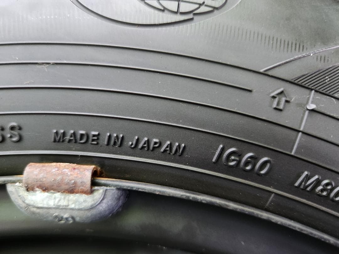 送料込☆2021 ヨコハマ タイヤホイール セット145/80R13☆4本